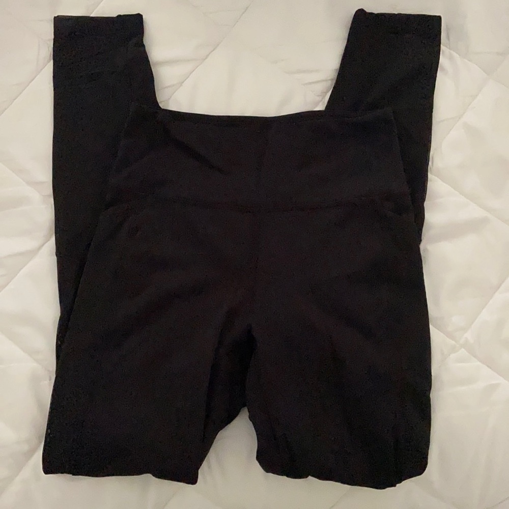 Lululemon Black Mesh Leggings